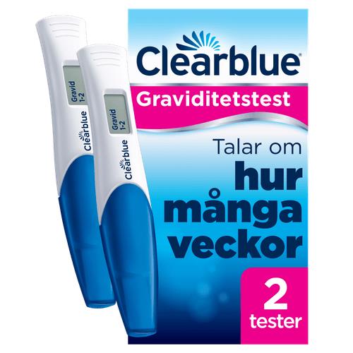 Clear Blue Digitaler Schwangerschaftstest mit Wochenanzeige, 2 St.