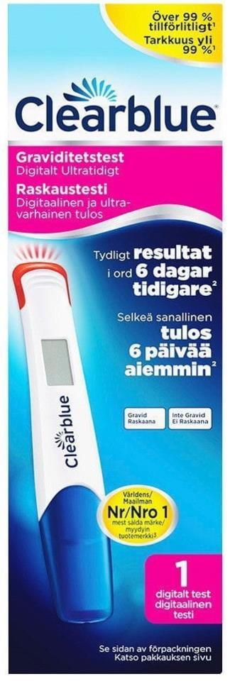 Clearblue Pregnancy Test Digital Ultra Early 1st