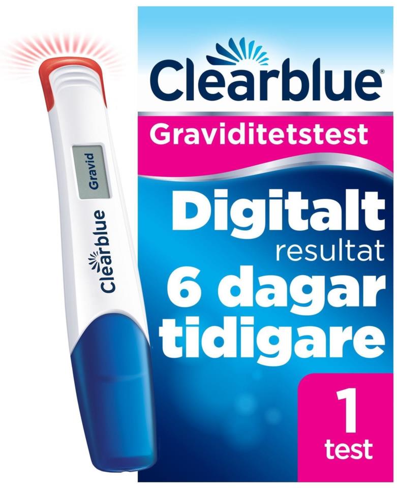 Clearblue Raskaustesti Digital Ultra Early 1 kpl