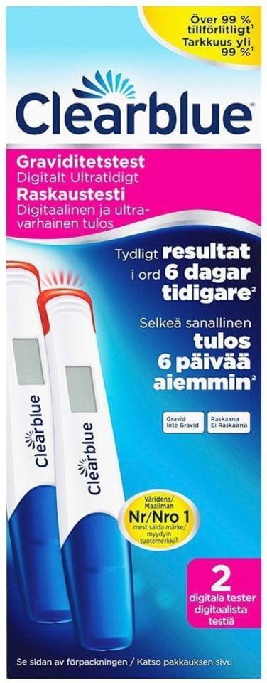 Clearblue Pregnancy Test Digital Ultra Early 2st
