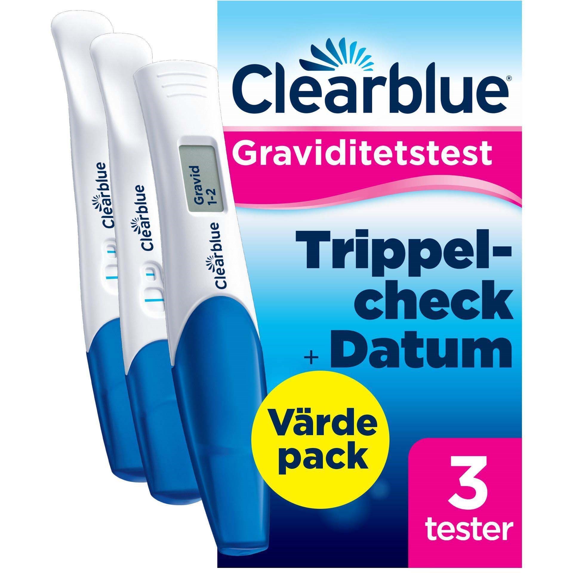 Clear Blue Ultra Early Pregnancy test 3 tests