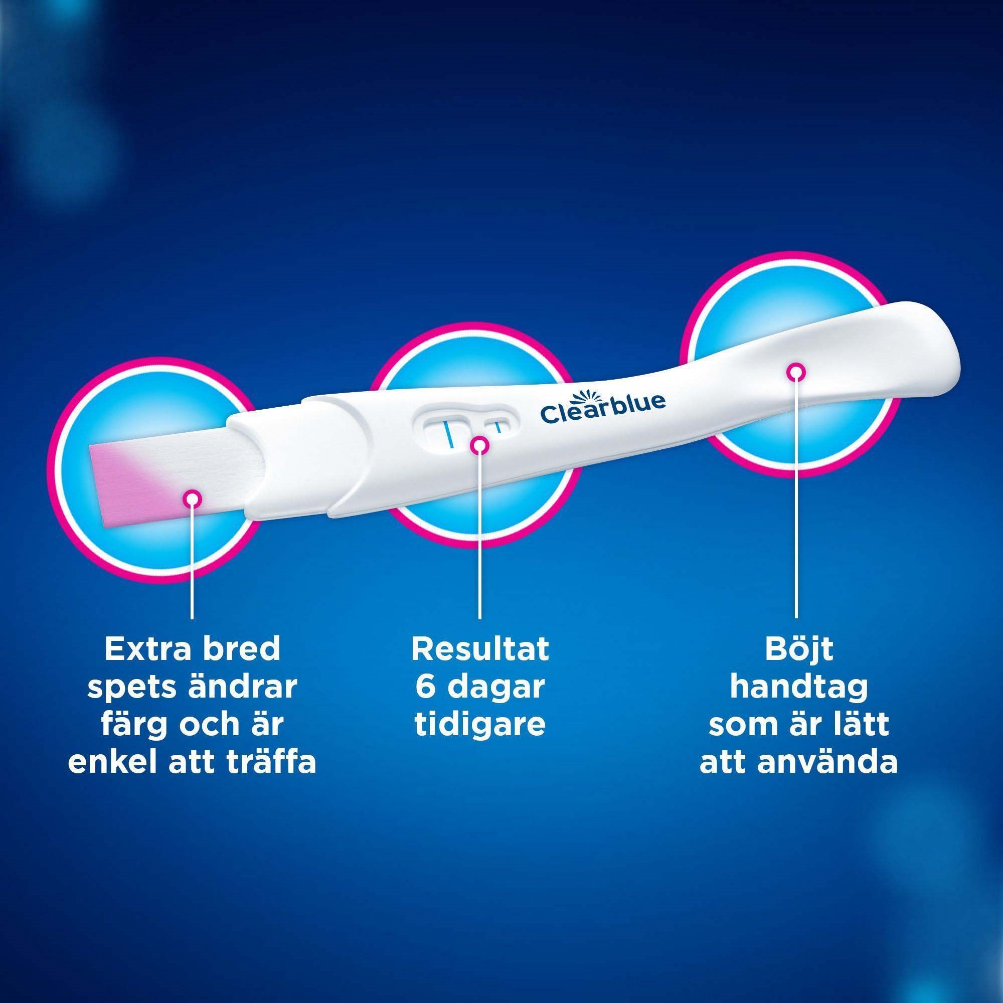 Clearblue Ultra Early Pregnancy test 3 tests (1 digital 2 visual) - ze (obrázok 5)