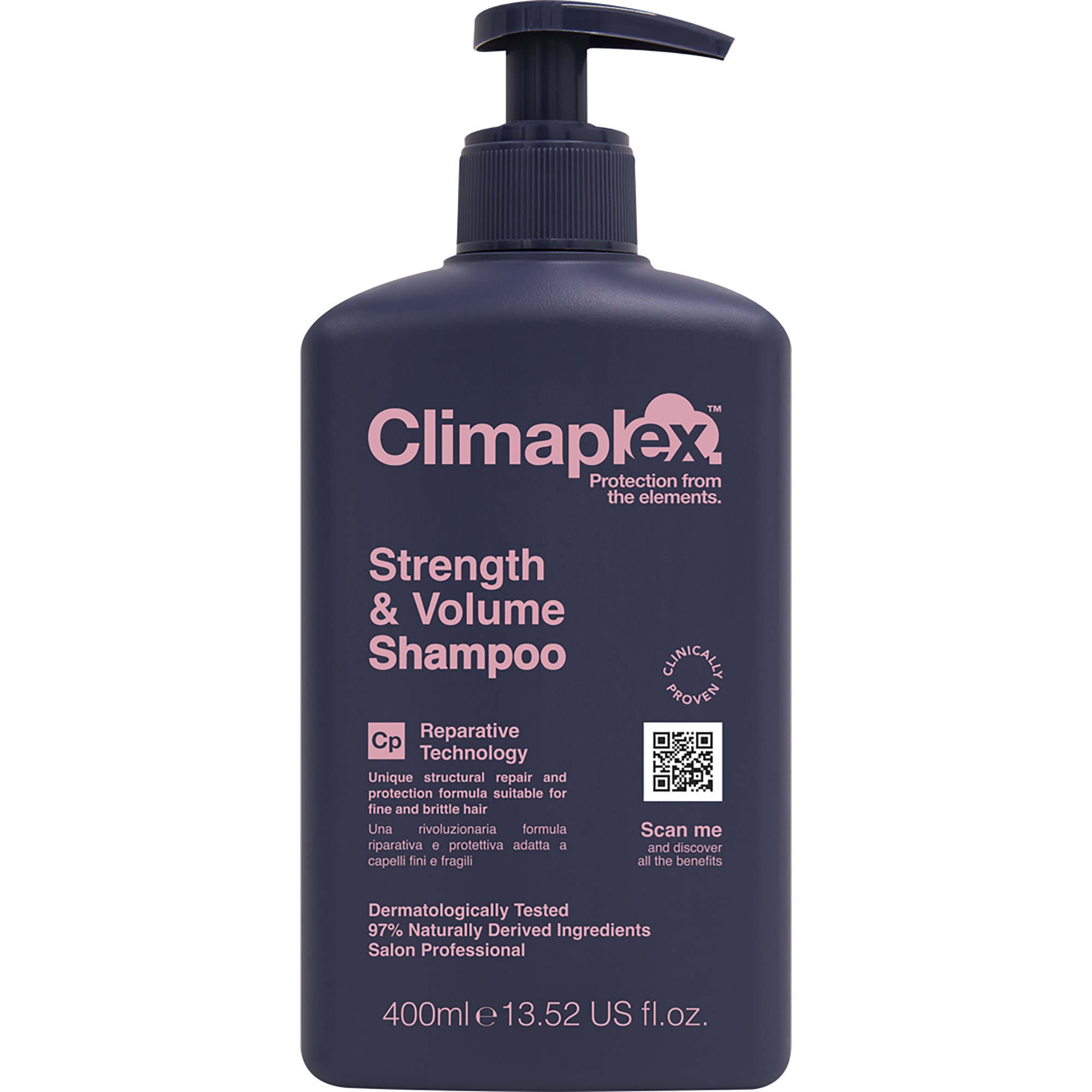 Läs mer om Climaplex Strengh & Volume Shampoo 400 ml