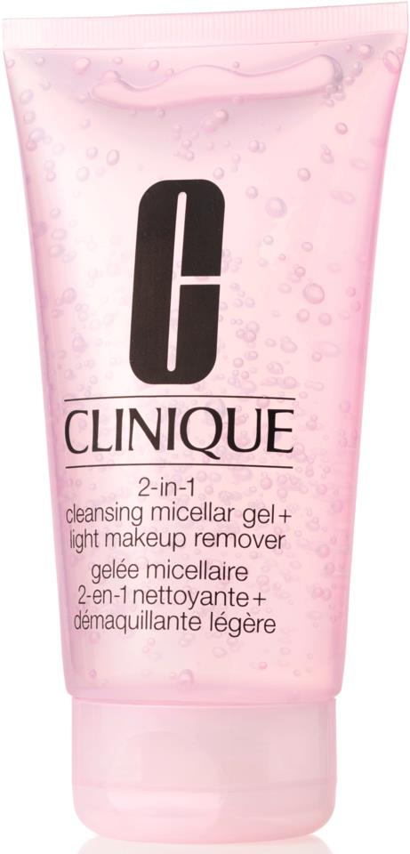 Clinique 2-in-1 Makeup Remover + Cleansing Micellar Gel 150ml