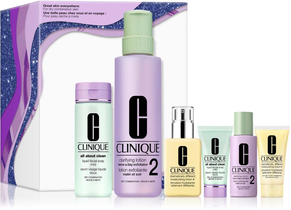Clinique 3 Step Dry to Combination Skin Set