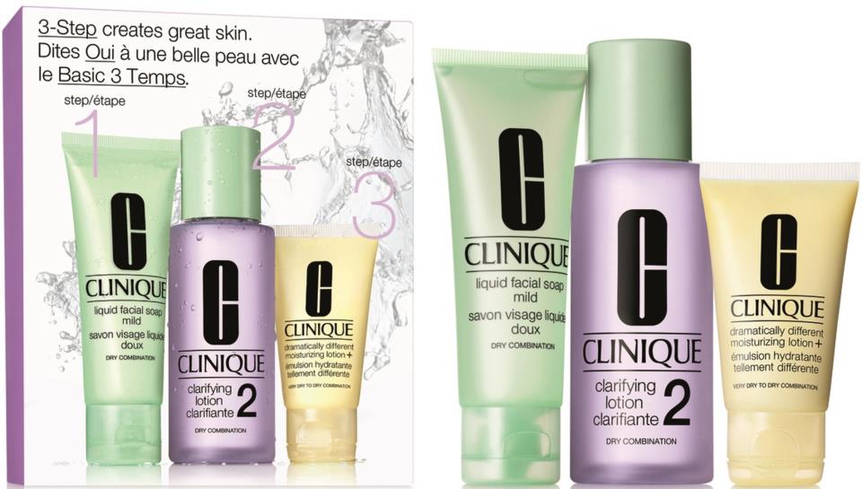 Clinique 3-Step Skin Care Intro Set Skin Type 2  