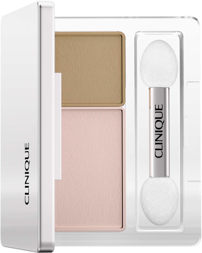 Clinique All About Shadow Duo Seashell Pink / Fawn Satin 1,7 g