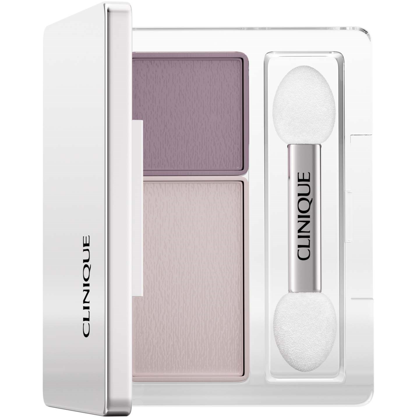 Läs mer om Clinique All About Shadow Duo Twilight Mauve / Brandied