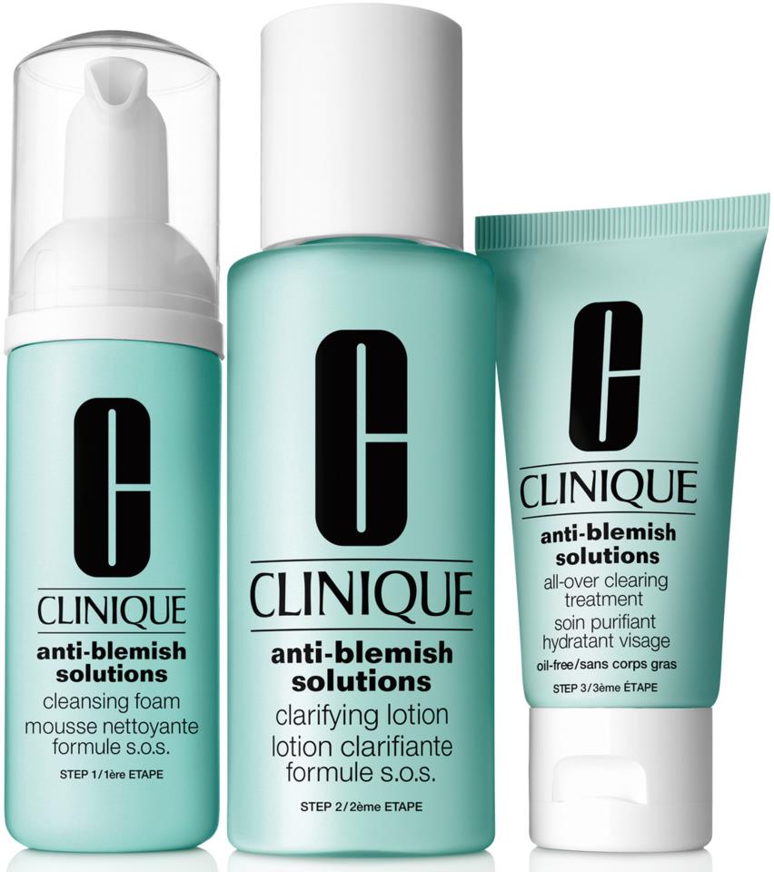 Clinique Anti-Blemish Solutions 3-Step Skin Care System