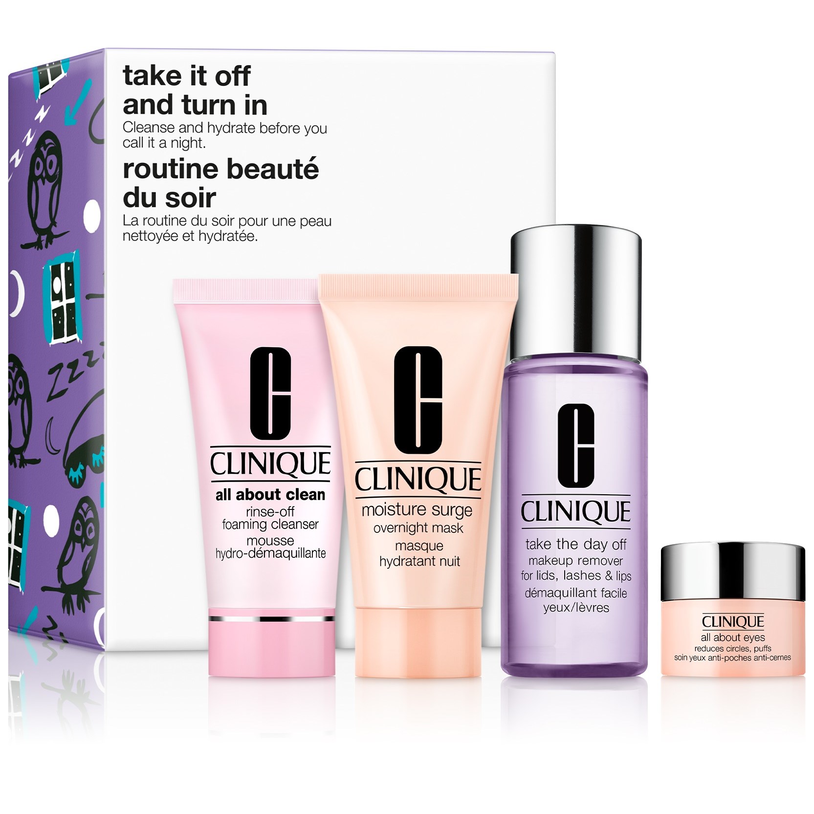 Clinique Take it off and Turn in Set
