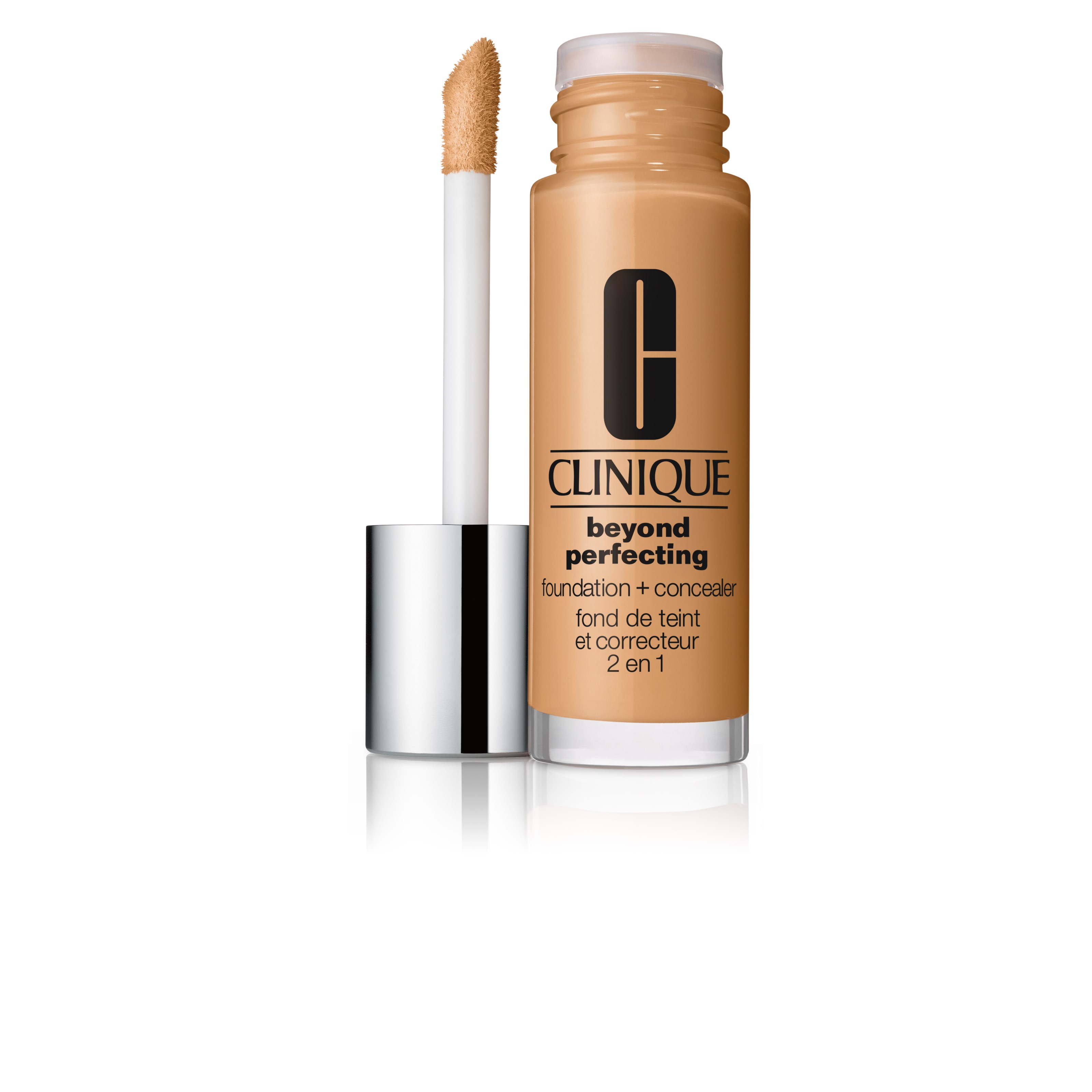 Läs mer om Clinique Beyond Perfecting Foundation + Concealer WN 76 Toasted Wheat