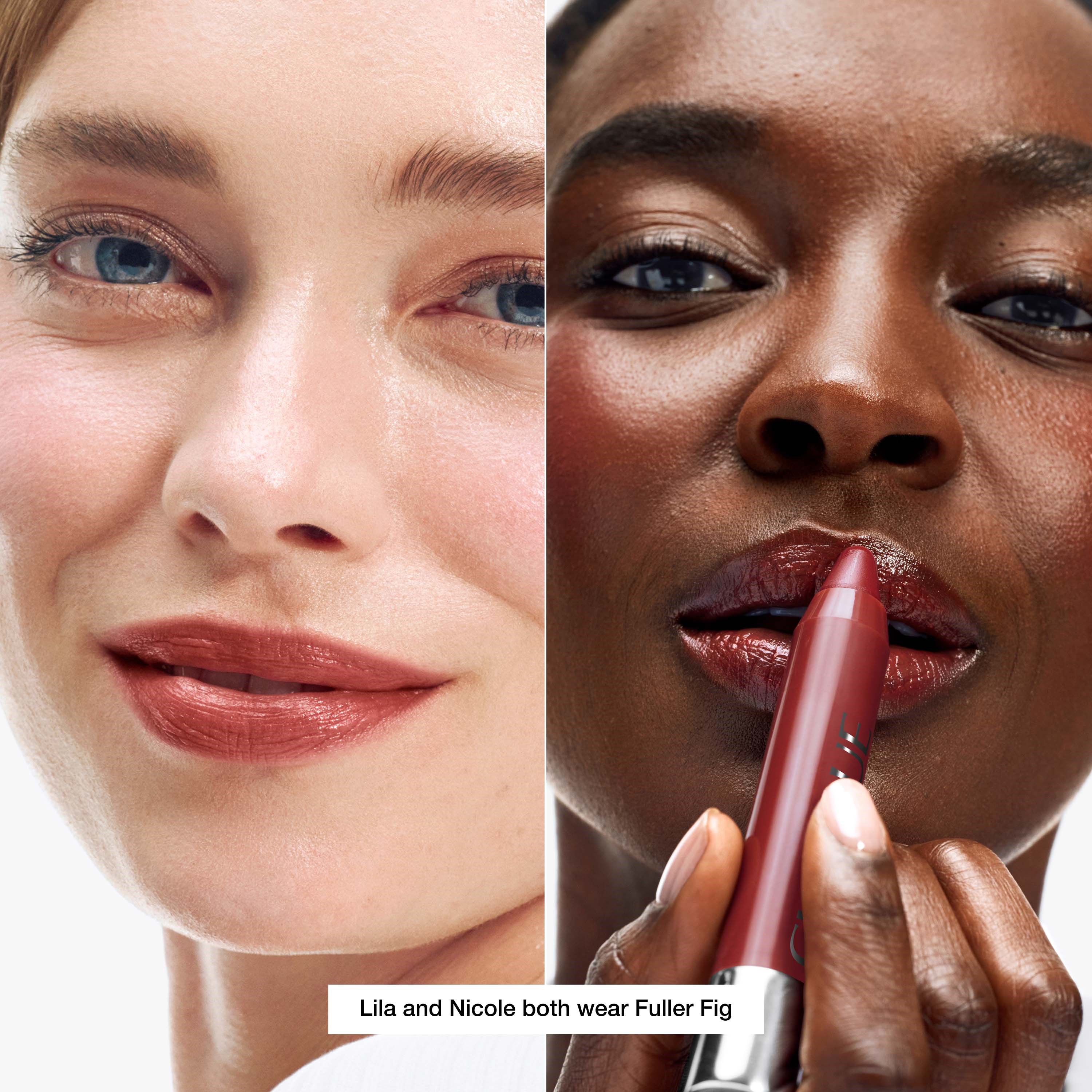 Clinique Chubby Stick Moisturizing Lip Color Balm Fuller Fig (obrázok 3)