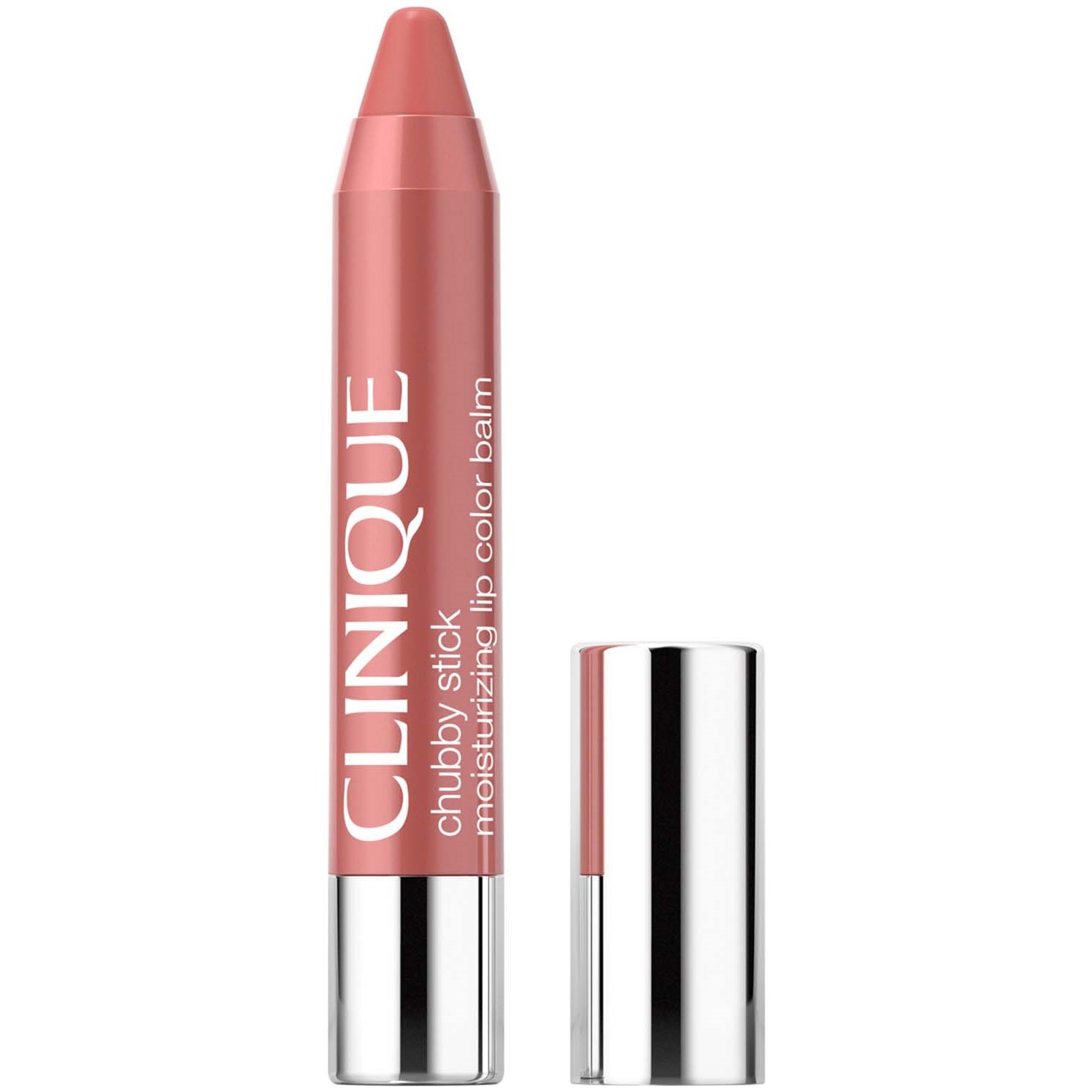 Clinique Chubby Stick Moisturizing Lip Color Balm Plushest Pink billede