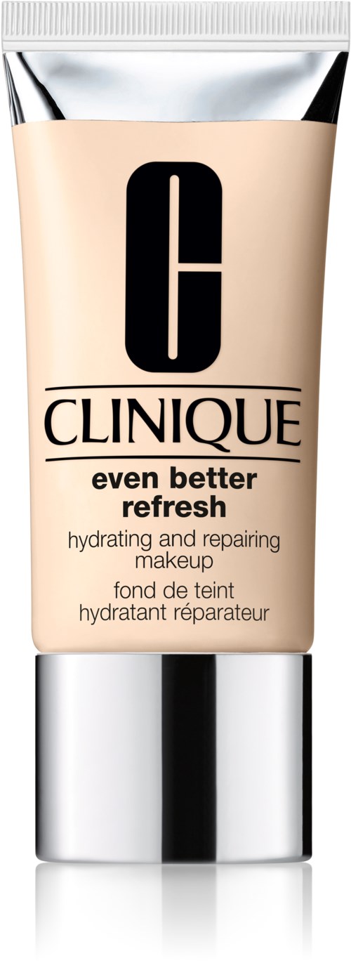 Tub med Clinique foundation märkt 'even better refresh' för återfuktande och reparerande smink.