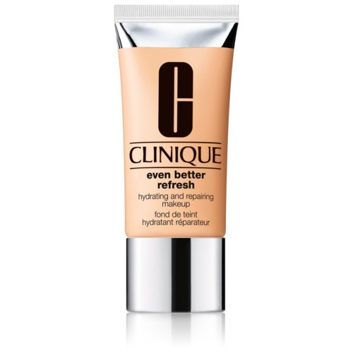 Tub med Clinique Even Better Refresh makeup för glödande, reparerad hud. Återfuktar och reparerar. Ljus beige färg. Silverlock.