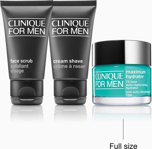 Набор для мужчин Clinique For Men Smooth Shave Essentials, для бритья и ухода за лицом — фото 3