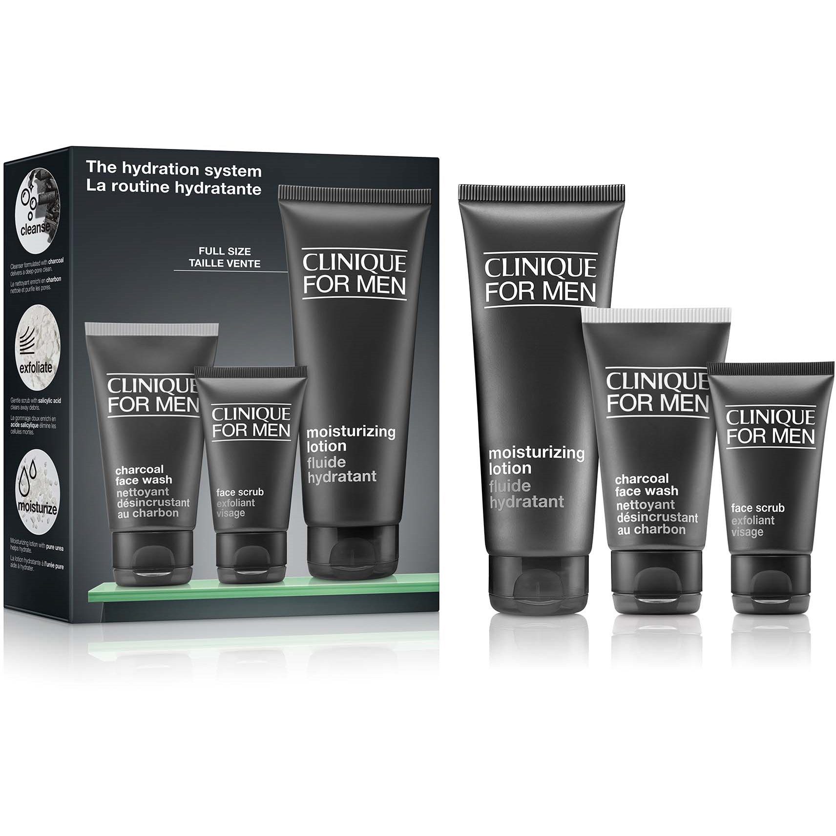 Clinique For Men The Hydration System Set billede