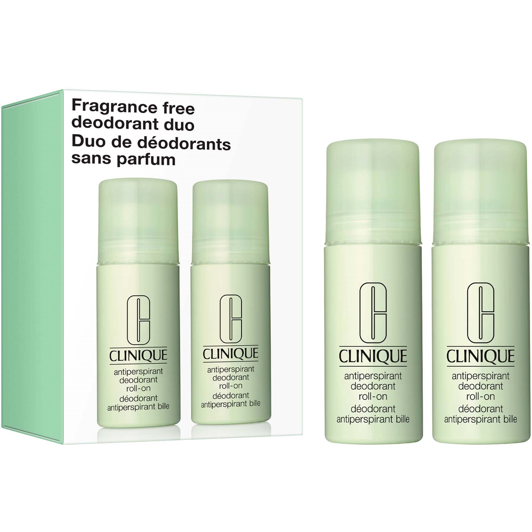 Clinique Fragrance Free Deoderant Duo Set