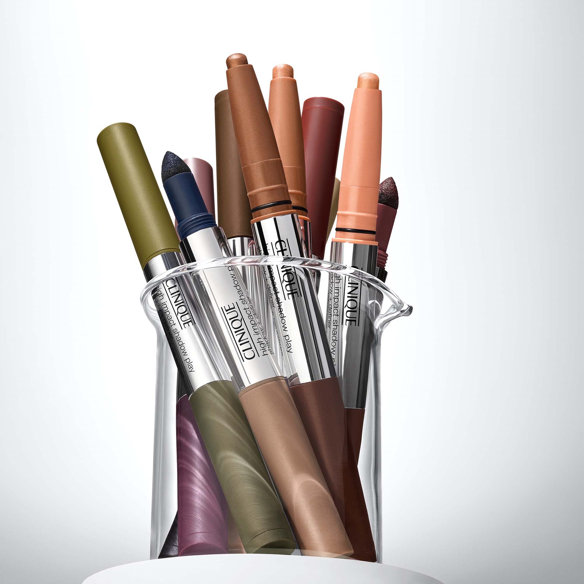 Clinique High Impact Dual - cień do powiek w kredce Champagne And Cavi (obrázok 3)