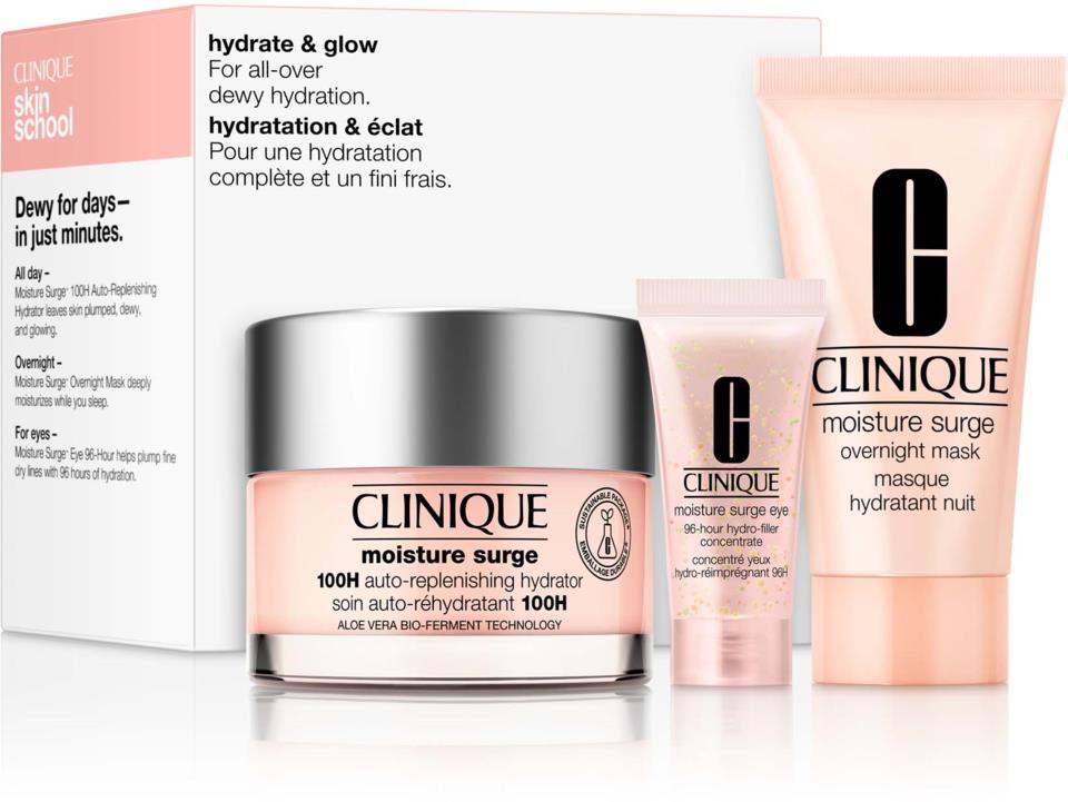 Clinique Hydrate and Glow Set