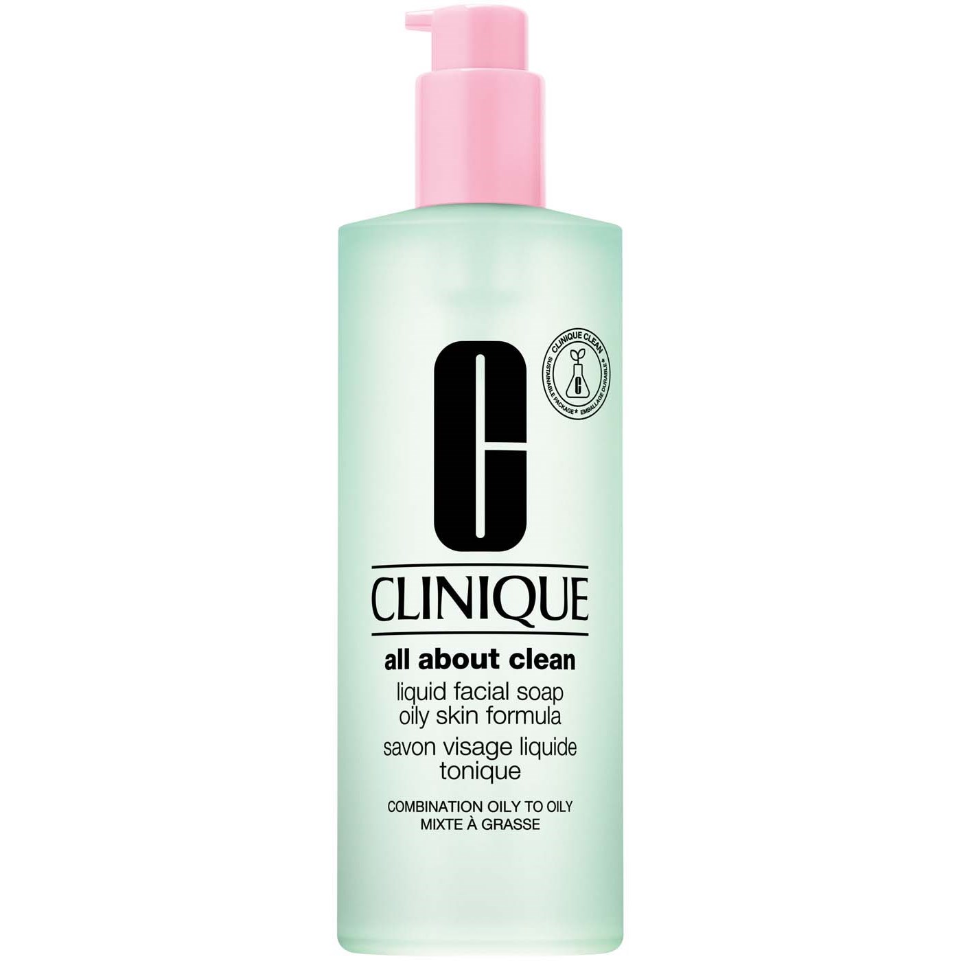 Clinique All About Clean Liquid Facial Soap Oily Skin Formula 400 ml