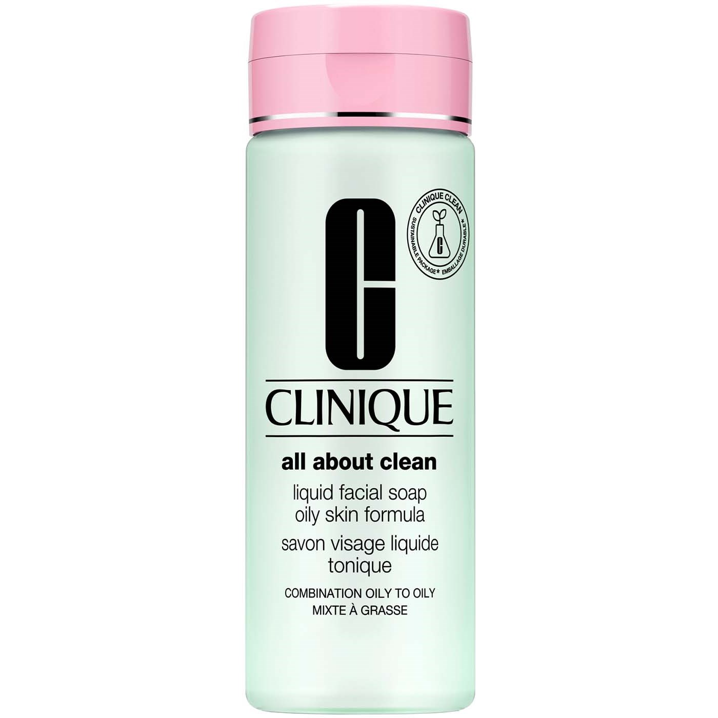 Bilde av Clinique 3-step Liquid Facial Soap Cleanser Oily Skin Formula - Combin