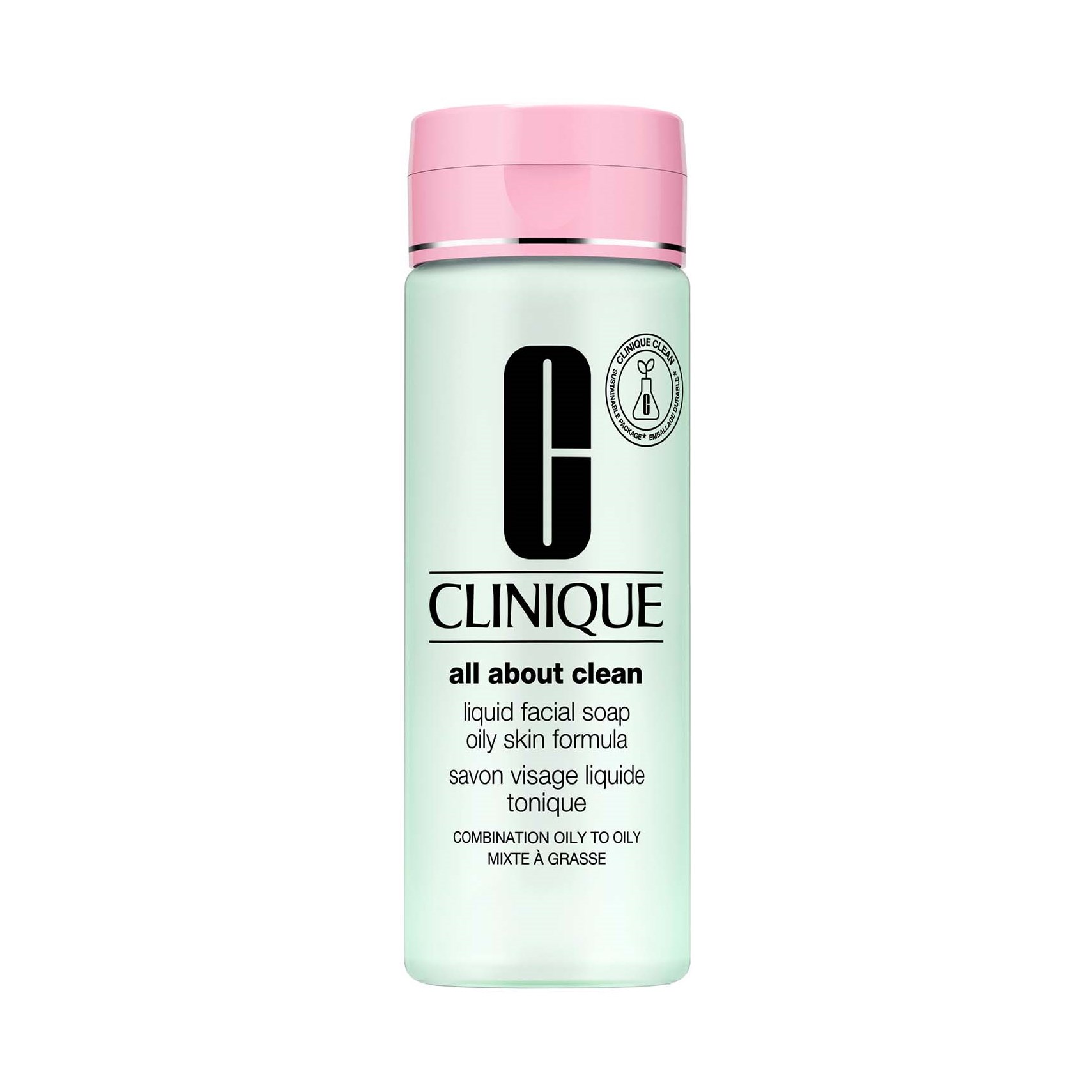 Bilde av Clinique 3-step Liquid Facial Soap Cleanser Oily Skin Formula - Combin