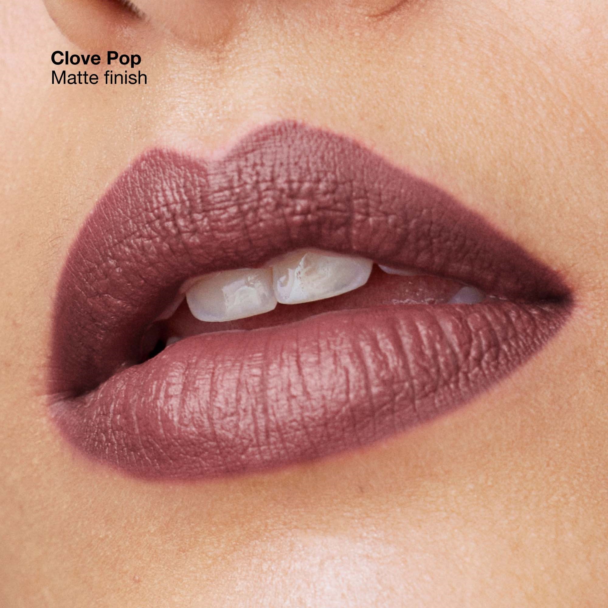 Alternativ bild 1 för Clinique Pop Longwear Lipstick Matte Clove Pop