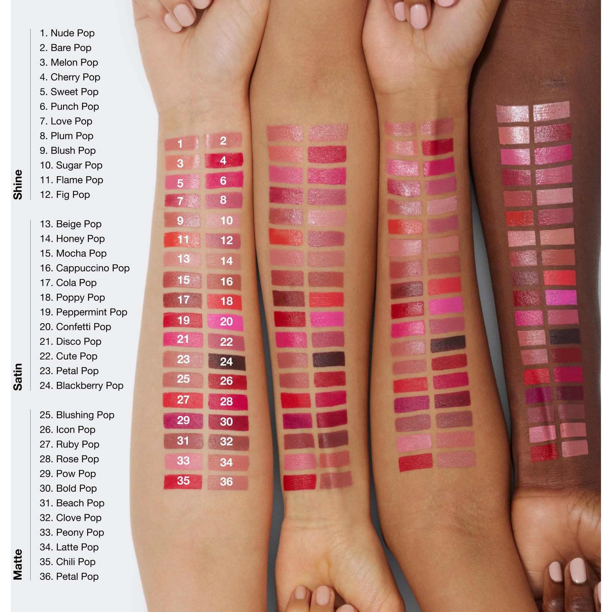 Clinique Pop Longwear Lipstick Matte Icon Pop (obrázok 5)