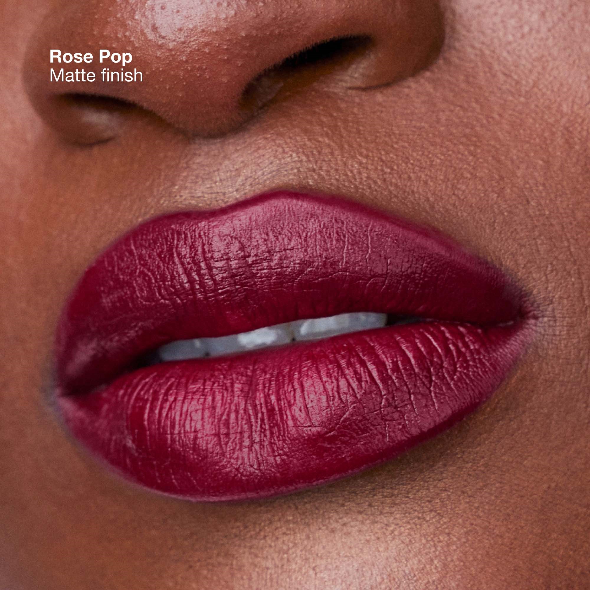 Alternativ bild 1 för Clinique Pop Longwear Lipstick Matte Rose Pop
