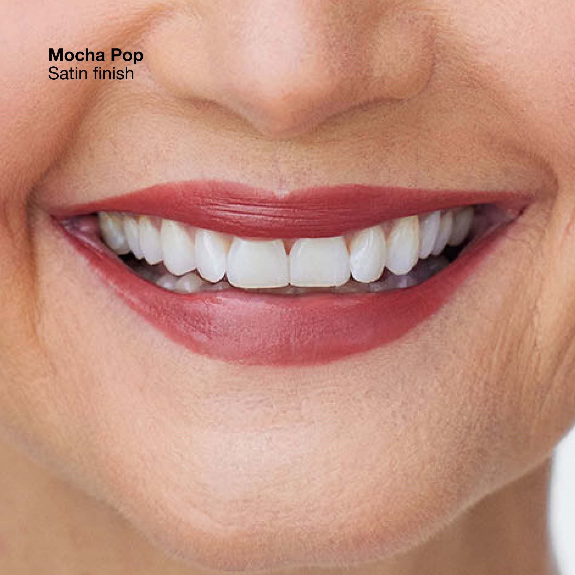 Alternativ bild 1 för Clinique Pop Longwear Lipstick Satin Mocha Pop