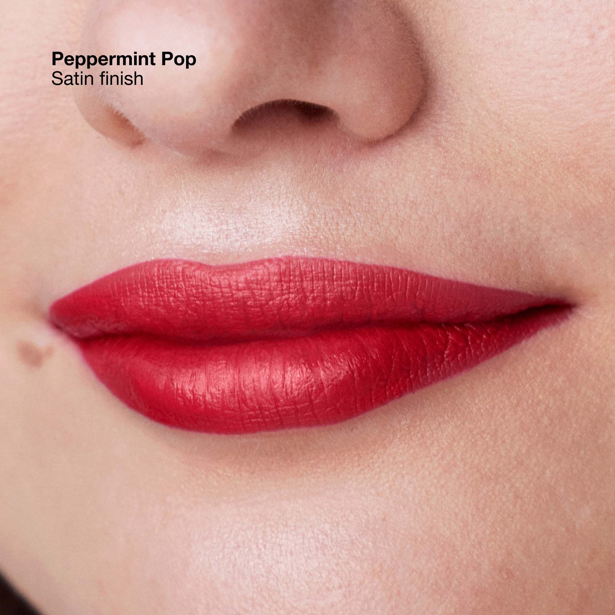 Alternativ bild 1 för Clinique Pop Longwear Lipstick Satin Peppermint Pop