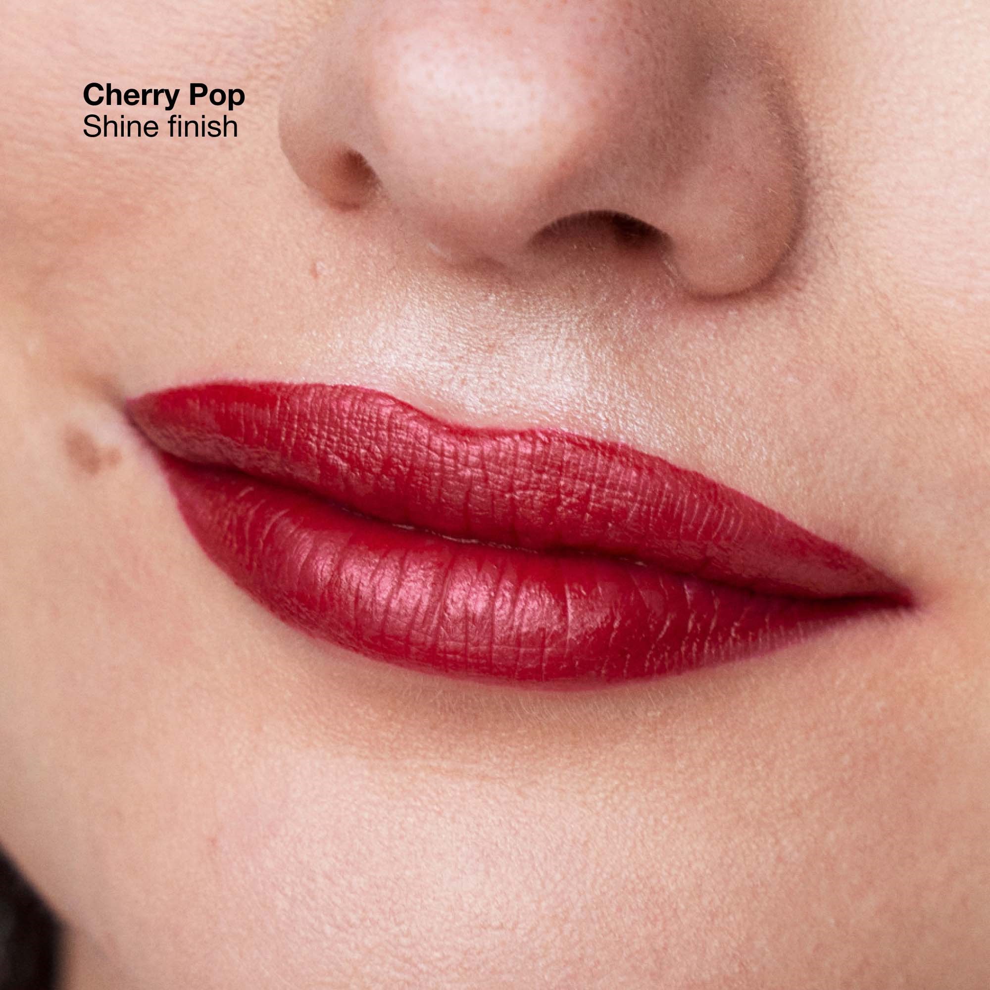 Alternativ bild 1 för Clinique Pop Longwear Lipstick Shine Cherry Pop