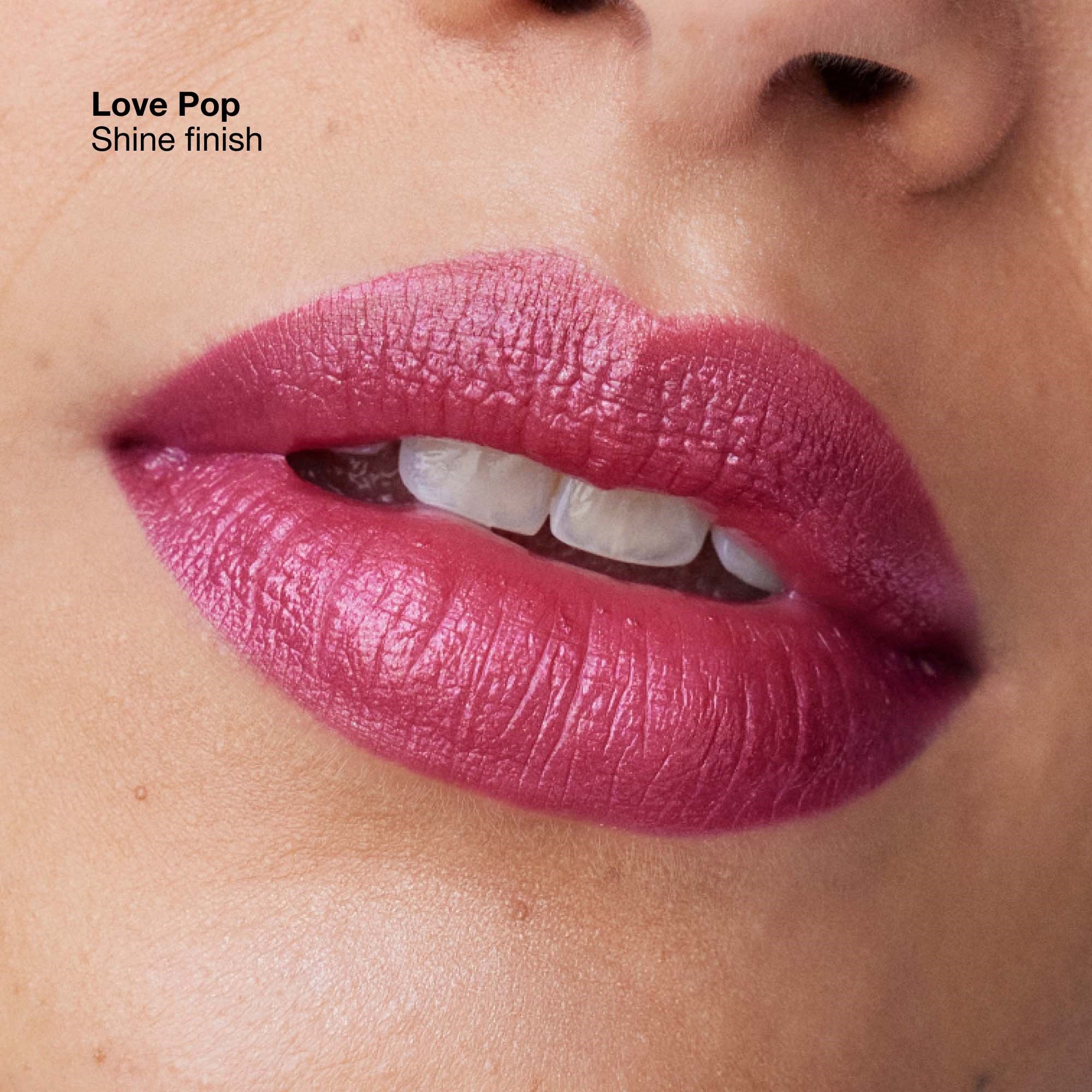 Alternativ bild 1 för Clinique Pop Longwear Lipstick Shine Love Pop