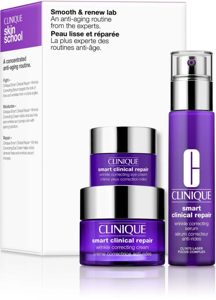 Clinique Smooth And Renew Set 30 + 15 + 5 ml