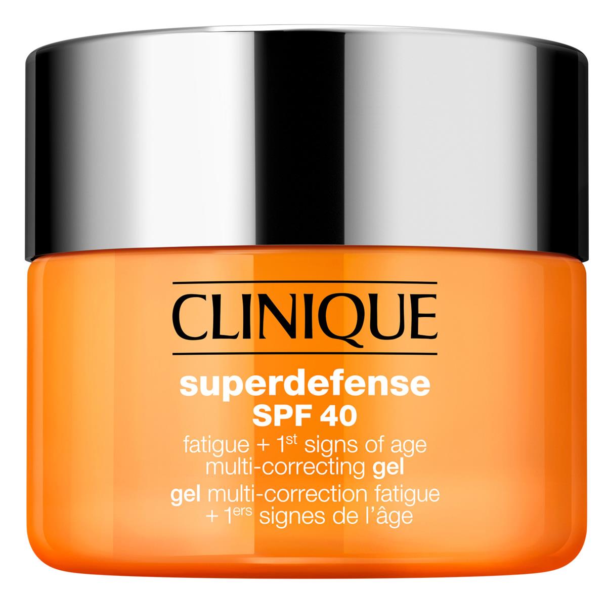 Clinique Superdefense SPF 40 fatigue + 1st signs of age multi-correcting gel 30 ml
