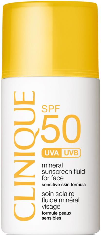 Clinique Sun Care SPF 50 Mineral Sunscreen For Face