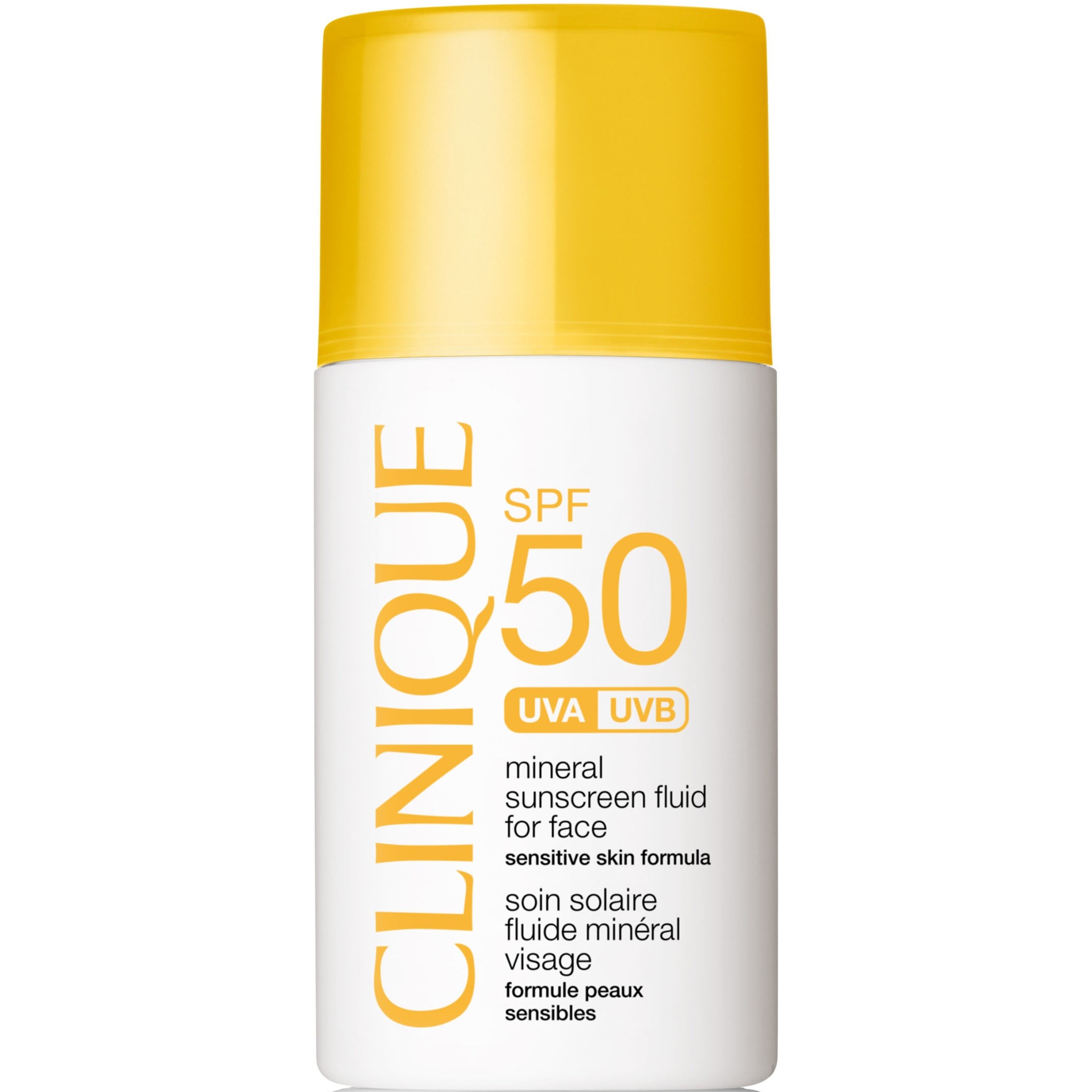 Läs mer om Clinique Sun Care SPF 50 Mineral Sunscreen For Face 30 ml