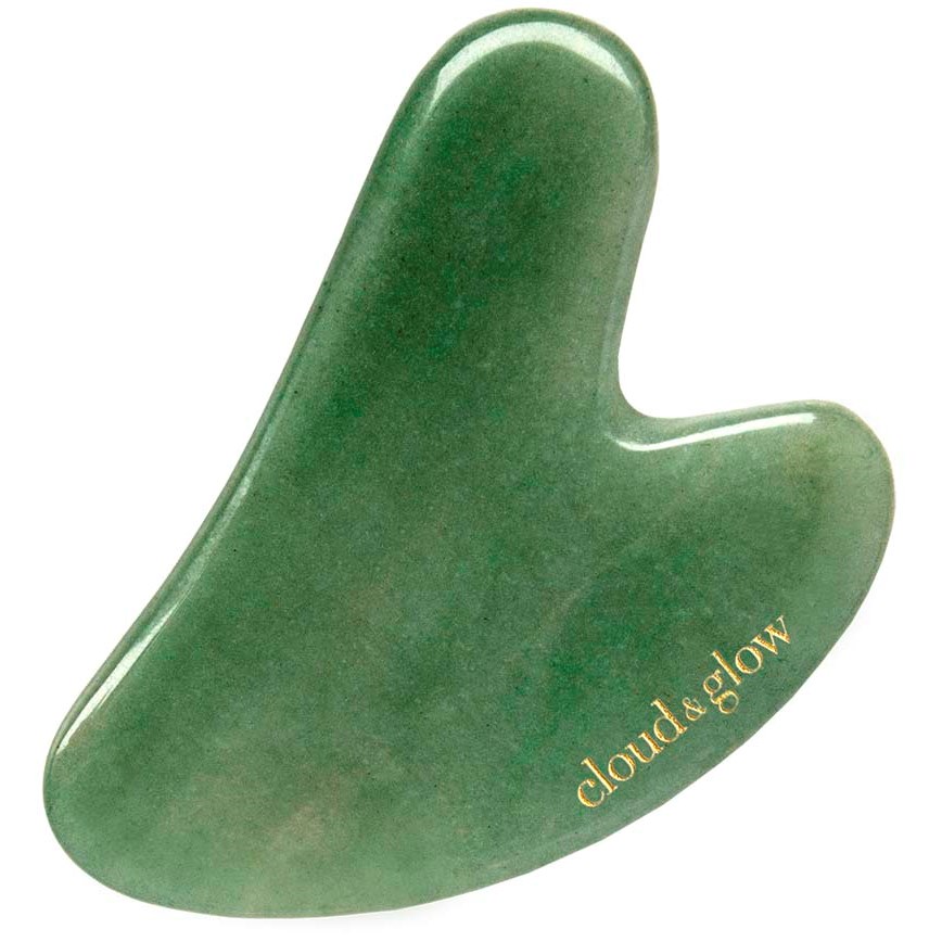 Cloud & Glow Green Aventurine Gua Sha billede