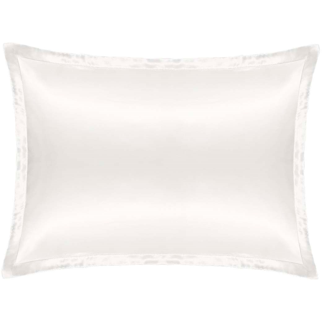 Bilde av Cloud & Glow Spring Collection Silk Pillowcase White
