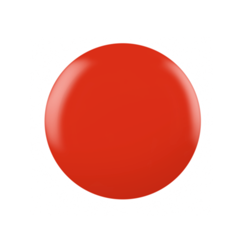 A large red ball with a shiny surface, surrounded by bright red specks, against a black background.