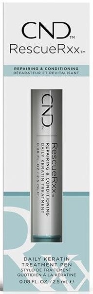 It is a skincare product called CND RescueRx with keratin treatment, in a small tube.