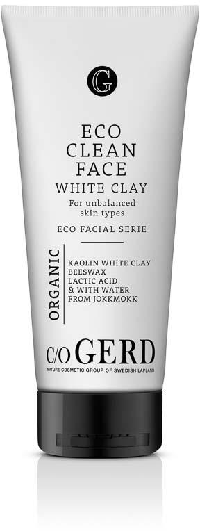 c/o Gerd Eco Clean Face White Clay 200ml