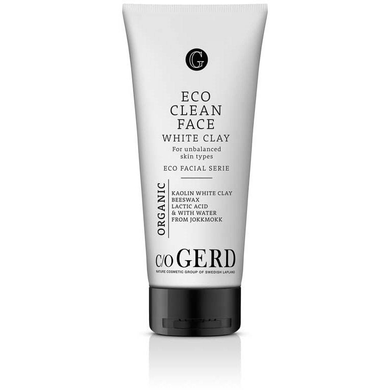 Läs mer om c/o Gerd Eco Clean Face White clay 200 ml