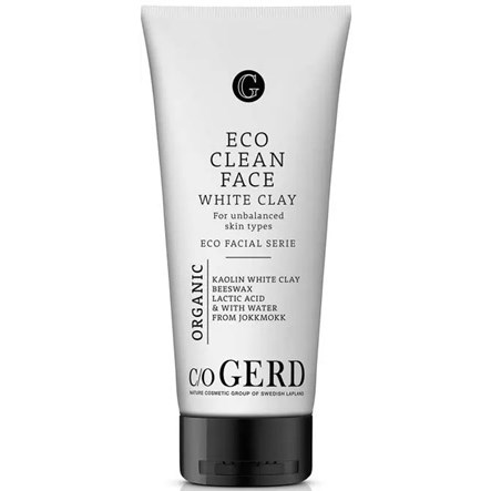 c/o Gerd Eco Clean Face White clay 200 ml billede