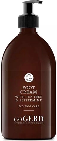c/o Gerd Foot Cream Tee Tree & Pepparmynt 500 ml