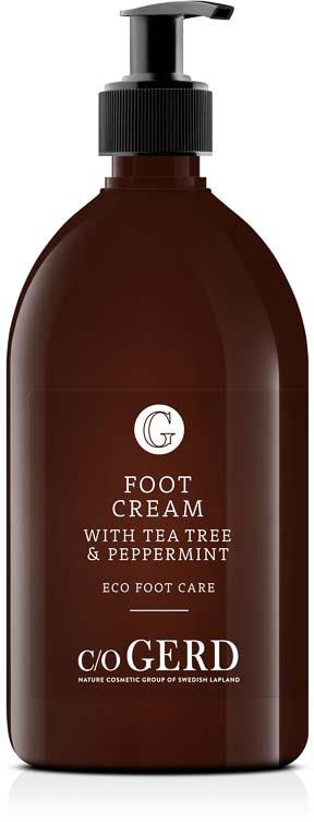 c/o Gerd Foot Cream Tee Tree & Pepparmynt 500ml