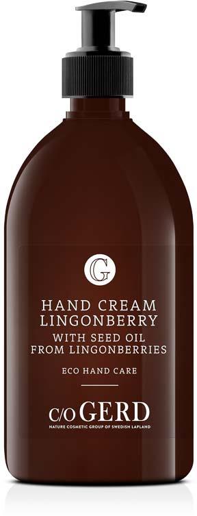 c/o Gerd Hand Cream Lingonberry 500ml