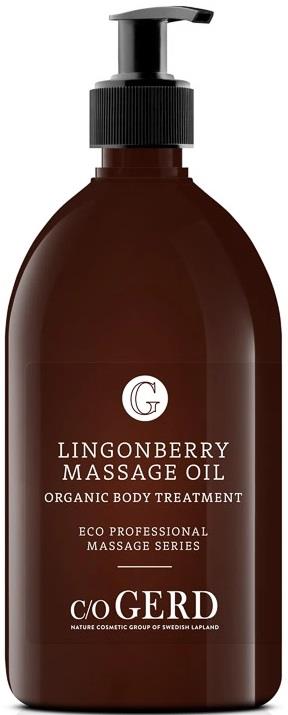 c/o Gerd Lingonberry Massage Oil 500 ml