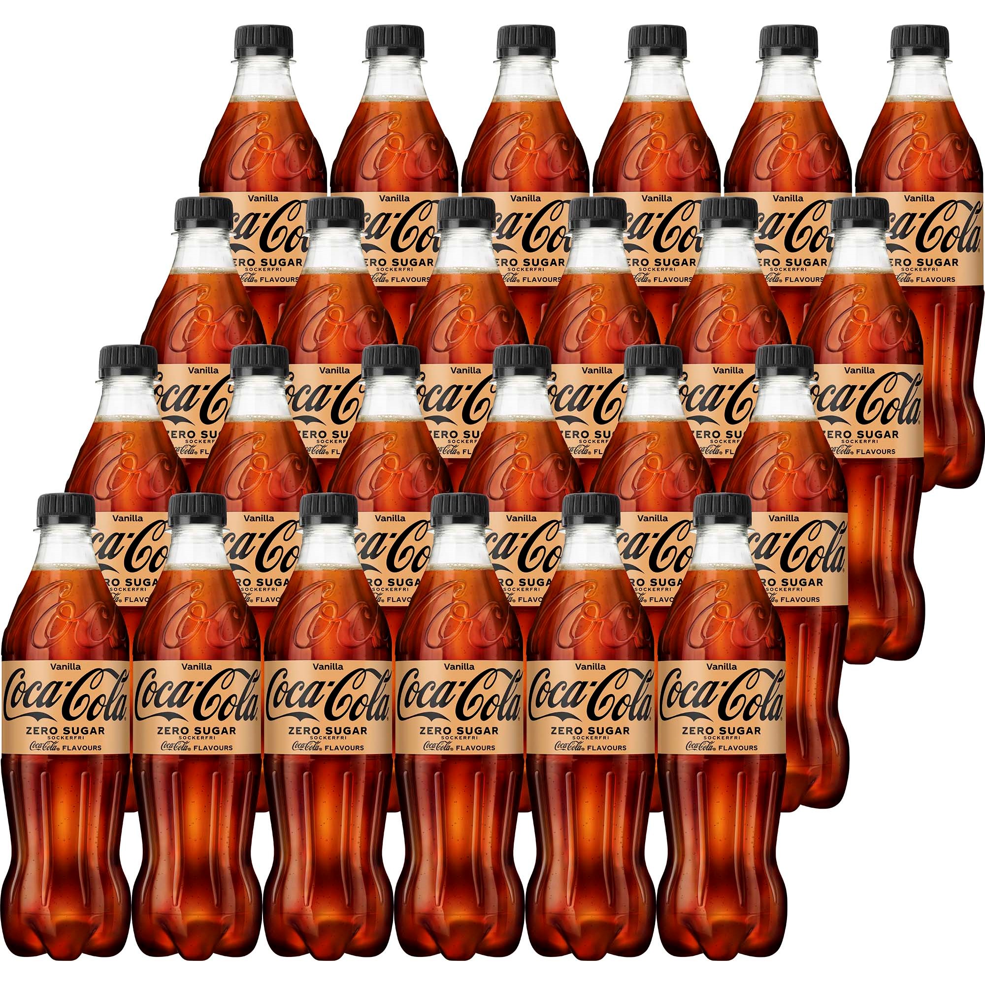 Läs mer om Coca-Cola Zero Sugar Vanilla 24 x 50cl